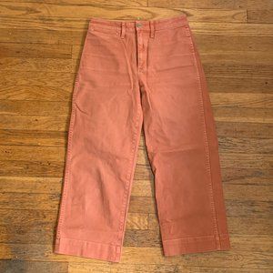 Madewell Cropped Canvas Pants